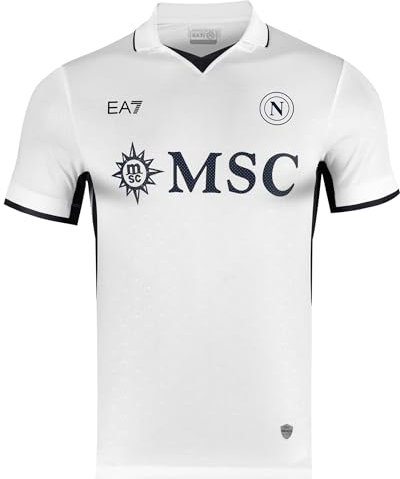 SSC Napoli Maglia Gara Away Ea7 T-Shirt, Medium Homme