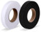 Molain 2 Rollen Saumband zum Aufbügeln, Breite 15mm Selbstklebendes Saumband, Gardinenband Nahtband Waschfest Selbstklebend zum Reparieren von Stoff Vorhang Gardinen Hosen Kleidung Jeans (64 M/Rolle)