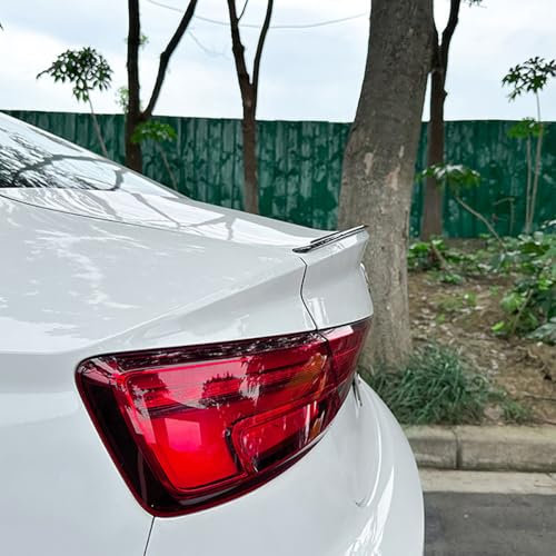 AUTO-STYLE Heckspoiler kompatibel mit Audi A3/S3 (8V) Limousine 2013-2020 (ABS Glänzend Schwarz)