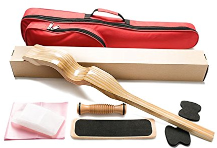CH 8-teiliges Ballett-Set Holz Fußstretcher zur Fußdehnung, Formung, Gestaltung, Ballett-Turnboard (Holzfarbe)