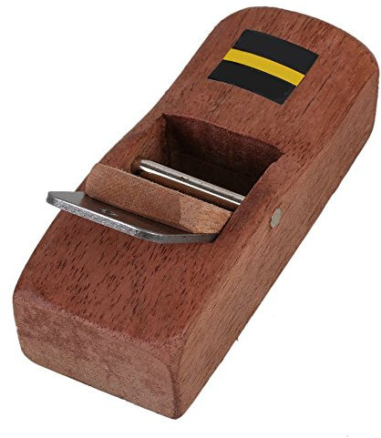Sgerste Marron 10 cm charpentier Bois Rabot de rasage à main Rabot rasoir de charpentier Avion trempé Lame DIY Outil de travail du bois