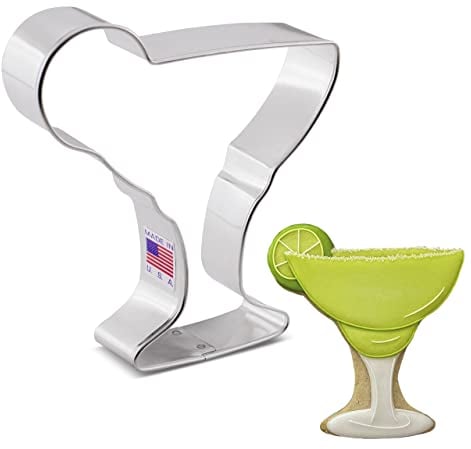 Ann Clark Cookie Cutters Margarita Glass Cookie Cutter, 10.8 cm
