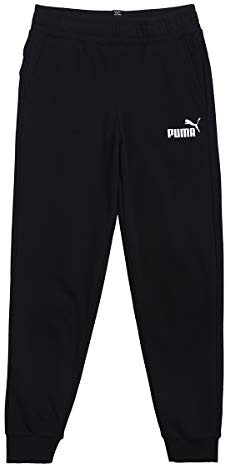 PUMA Jungen Logo bukser Tr Cl B Jogginghose, Puma Black, 110 EU