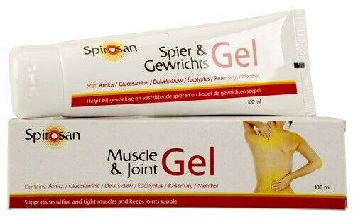 Spirosan Muscle & Joint Gel per la cura contro il dolore, 100 ml