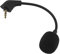 EMSea Microphone de Remplacement 3,5 mm 16 cm pour réduire Le Bruit détachable Compatible avec Le Casque de Jeu Kingston Hyper X Cloud II Cloud X Cloud Pro Silver Noir