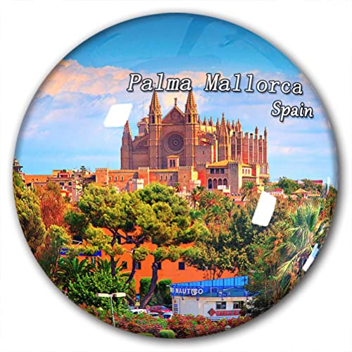 Spagna Palma Maiorca Frigorifero Magnetico Adesivi Frigorifero Magnetico Decorativo Viaggio Souvenir vetro
