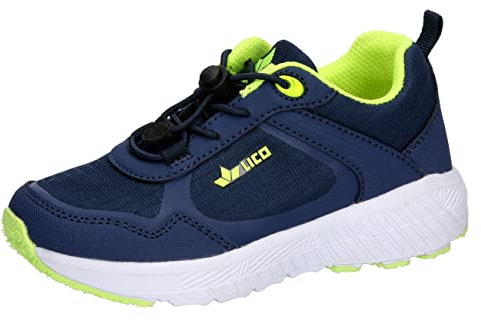 Lico Skylar Sneaker, Marine/Lemon, 36 EU