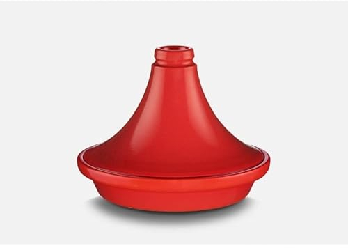 Tajine Roja rouge en pate à feu - D 32 cm - 6 à 8 personnes