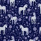 HEKO PANELS Stoff Oxford Wasserdichte Meterware Canvas-Stoff Polyester Stoff Zum Nähen Nähstoffe Möbelstoffe Dekostoffe Handwerken Wasserabweisend Blickdicht Einhörner 1 Meter 155 x 100 cm
