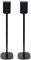Vebos Lot de 2 pieds pour Samsung HW-Q995C/HW-Q990C, élégant, support de haut-parleur sans fil, pour une expérience sonore époustouflante, noir