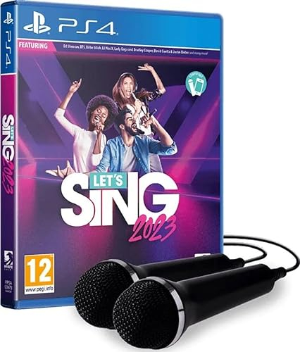 Let's Sing 2023 – Doppel-Mikrofon-Bundle (PS4)