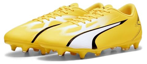 PUMA Unisex Ultra Play Mxsg Leichtathletikschuh, Yellow Blaze White Black, 41 EU, Yellow Blaze PUMA White PUMA Black, 41 EU