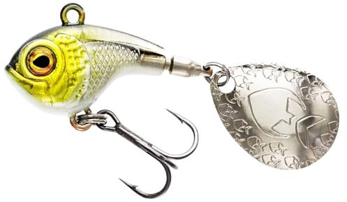 Westin DropBite Spin Tail - Jigspinner, Länge/Gewicht:2.6cm / 8g, Farbe:Headlight