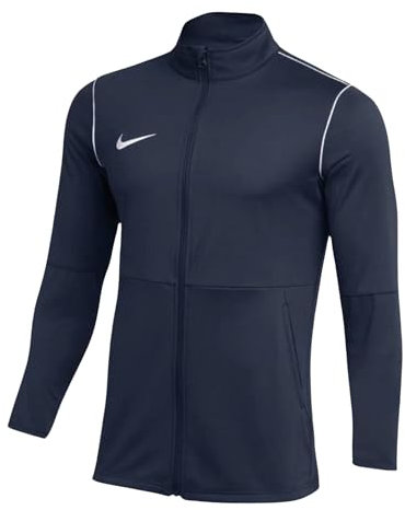 Nike M NK DF Park20 TRK JKT K R Longueur des Hanches, Bleu Nuit/Blanc, XL Homme