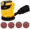 18V Electric Sander, Compatible with Dewalt 18V/20V Battery, 6 Variable Speeds, Up to 15000 RPM, Brushless Orbital Sander with 4PCs Sanding Sheets, for Sanding Polishing Wood (Tool only,no Battery)
