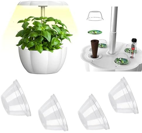 Seed Pod Kit for Garden Transparent Agricultural Seedling Tray Seed Pods Kit For Hydroponics Growing System Outdoor Indoor Plants Hydroponics Supplies (Color : H Peat Pot Set 53pcs)