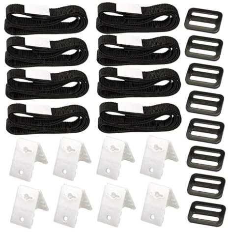 Mipcase Swimming Pool Rope Pool Cover Roller Straps Secure Solar Blanket Strap for Reel Accessory Rolling Accessories