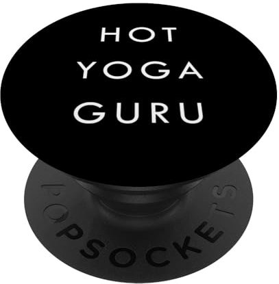 Hot Yoga Guru und Meditation - Namaste Vintage Yoga PopSockets Klebender PopGrip