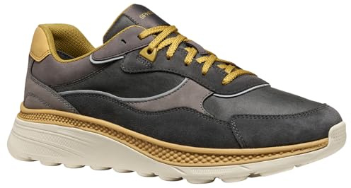 Geox MAN U SPHERICA ACTIF X1 Sneakers Graphite/Ochre 40_EU