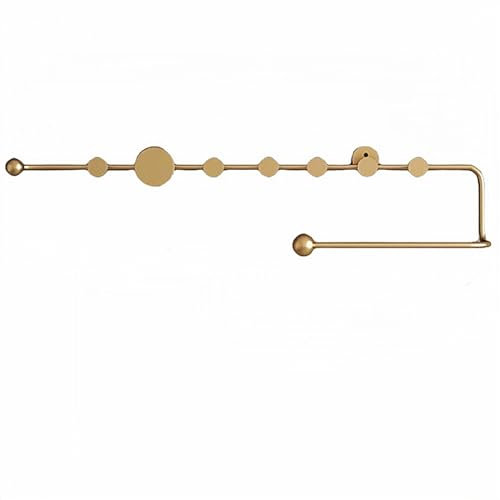 Porte-manteau mural Porte-manteau de luxe léger porte-manteau de chambre à coucher porte-manteau décoratif mural porte-manteau mural de salle de bains suspendu porte-manteau d'entrée dans les cintres