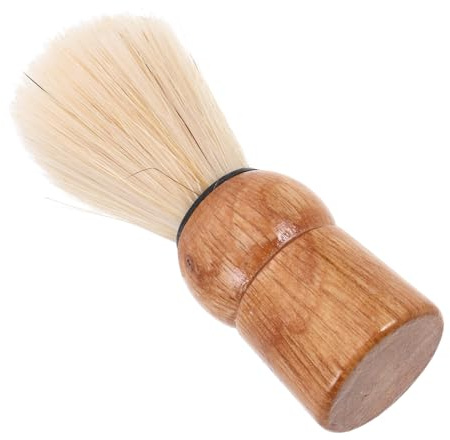 HOODANCOS Rasierpinsel Aus Holz Mit Schweineborsten Ergonomisch Langlebig Kompakt Für Herren Bartpflege Und Rasierschaum Auftrag Reisebürste Für Gesichtshaarpflege