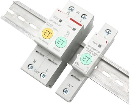 IFFSUEVL 1P 2P Consommation D'énergie Intelligente KWh Compteur Disjoncteur Relais De Temps Interrupteur Protection Contre Les Fuites(Zigbee 1P,16A)