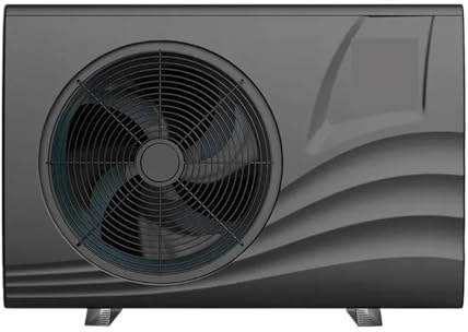 SMTYXS Calentador De Piscina con Bomba De Calor De Aire A Agua For Calefacción Y Refrigeración con Inversor De CC Calefacción eficiente(Black)