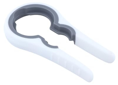 Apribottiglie Multifunzione 4 In 1, Adatto A Vari Tappi, 18,8 x 8,4 cm, Bianco