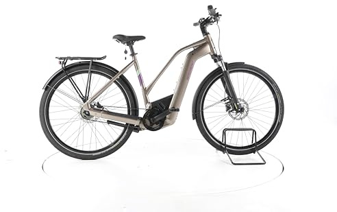 Bergamont E Bike E-Horizon Elite 7 City E-Bike Damen 28 Zoll Elektrofahrrad, Bosch 85 Nm 750 Wh, 5 Gänge, Hydraulische Scheibenbremse 177-184 cm beige (Generalüberholt)