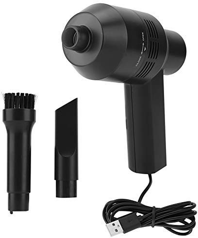 Aurikall Mini aspirapolvere USB portatile, aspirapolvere portatile senza fili per tastiera PC, interni auto, scrivania, casa