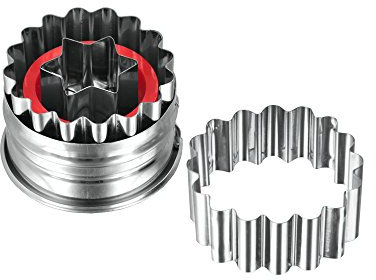 METALTEX 252379000 Linzer-Ausstecher STERN/Ausstechform/Plätzchenform