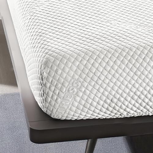 Banzaii Coprimaterasso Una piazza e mezza Imbottito Antistress Massaggiante, 120/130 cm x 190/200 cm, Made in Italy