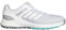adidas Women's Golf Shoe, White/White/Acid Mint, 8