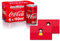 ipt Cocacola in lattina 150ml 12 pz + Etichette adesive per Festa a Tema Fai da Te (Biancaneve)