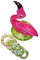 Kerlis Wurfspiel Flamingo für Pool