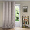 AmeliaHome Vorhang Velvet Optik 140x270 cm 1 St. Ösenschal Samt Fensterdekoration Dekoschal Lightning Silber Gold
