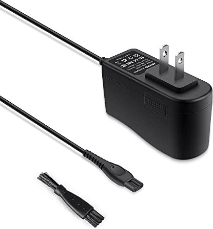 15V Charger Cord for HQ8505 2300 3500 7000 5000 3000 Series 15 Volt Power Supply Adapter for mg5750 mg7750 Electric Shaver Razor Aquatec Arcitec Multigroom Beard Trimmer Charger