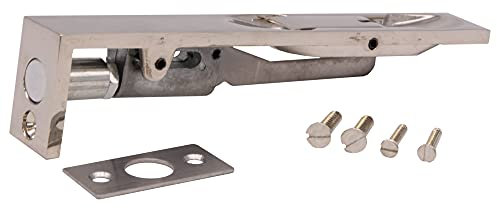 Flush Bolt for Double Doors | Polished Nickel | 200mm