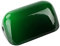 FIRVRE Abat-jour de remplacement en verre pour lampe de banquier pour lampes de rechange de bureau, 15cm*9.5cm(Vert-Petit)
