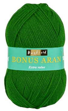 Sirdar Hayfield Bonus Aran Yarn, Emerald (916), 100g