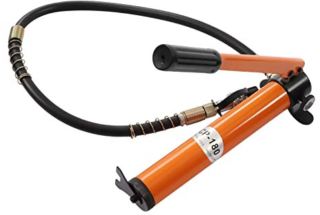 CP-180 Manual Hydraulic Hand Pump Manual Hydraulic Pump 70Mpa for Separate Hydraulic Tool with Hose 350cc