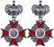 VALICLUD 2st Brosche Einheitliche Anstecknadel Königin-kronen-pin Hüte-anstecknadel Anzug-krawattennadel Königin-pin Schalnadel Hutnadel Kragennadel Fräulein Elizabeth Ii Legierung Pullover