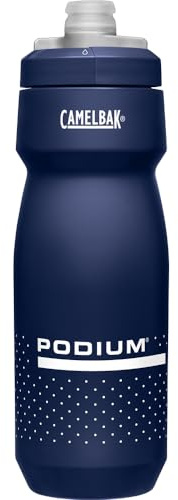 CAMELBAK PODIUM 24oz Fahrrad Trinkflasche – selbstschließender Deckel – auslaufsicher – BPA-frei – einfache Reinigung – Blue/Navy, Größe: OS