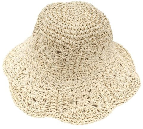 Maximo Kids Girl-Hut, gehäkelt Größe: 53 Farbe: original