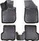 fussmattenprofi.com 3D Gummimatten Set für Dacia Sandero I (1.Gen) Baujahr 2007-2012 | Extra Hoher Rand Allwetter Auto Fussmatten I TPE Geruchlos rutschfest Fußmatten Zubehör