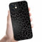 Coalbooliy Handyhülle für iPhone 12 mini hülle 5,4'', Aesthetic Leopard Leoparden Muster Design Schwarz Weiche TPU Silikon Stoßfest Kameraschutz Schutzhülle Bumper Ultra Dünn Mädchen Case, 04