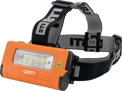 Berner - Linterna frontal LED 2 en 1 (naranja)