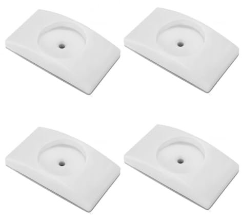 EIHI 4Er Set Wandschutz Treppenschutz Wandschutz Treppengitter Wandschutz Pads Wandschutz Pads Für Türgitter Ohne Bohren Für Stiegengitter(Quadrat)