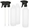com-four® 3X Sprühflasche mit verstellbarem Sprühkopf – 790 ml Zerstäuber mit 28/400 Gewinde - Leere Blumensprüher für Pflanzen, Blumen, Garten, Werkstatt (3 Stück - 790ml)