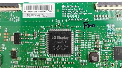 Carte Mère TV, Compatible avec LG, 6870C-0805A 6871L-5926A 6871L-5898A T-Con Board for 55'' 65'' 55PFL5602/F7 5926AJ 5898AJ TV Carte Mère TV(55 inch)